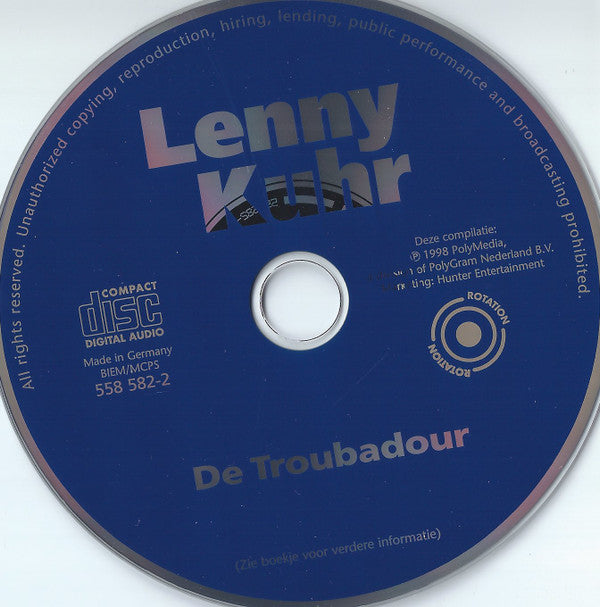 Lenny Kuhr : De Troubadour (CD, Comp)