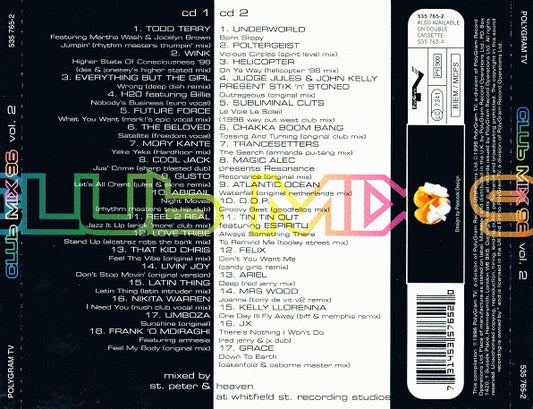 Various : Club Mix 96 Vol. 2 (2xCD, Comp, Mixed)