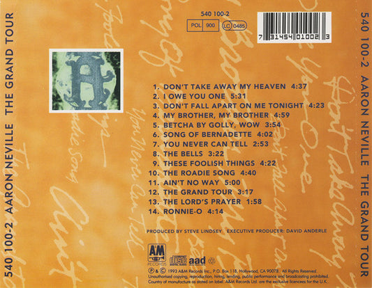 Aaron Neville : The Grand Tour (CD, Album)