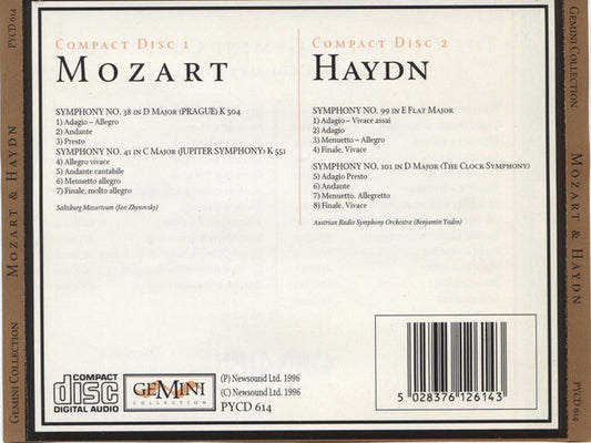 Various : Mozart & Haydn (2xCD, Comp)