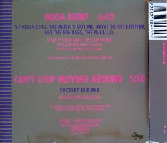 Bass Bumpers : Mega Bump (The Megamix) (CD, Maxi)