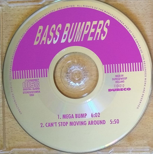 Bass Bumpers : Mega Bump (The Megamix) (CD, Maxi)