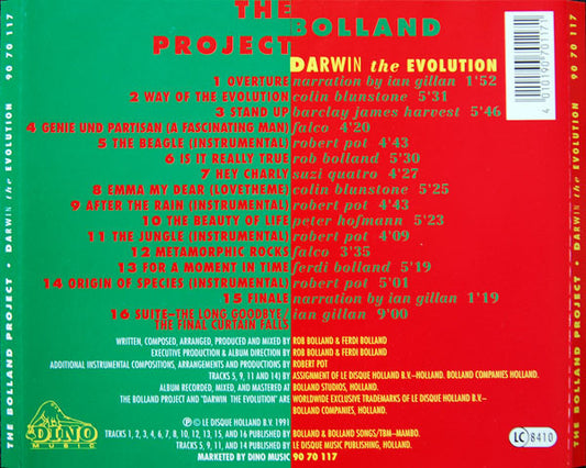 The Bolland Project : Darwin (The Evolution) (CD, Album)