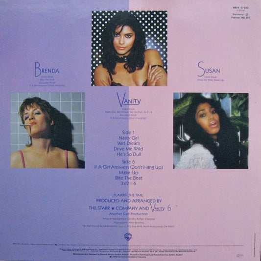 Vanity 6 : Vanity 6 (LP, Album)