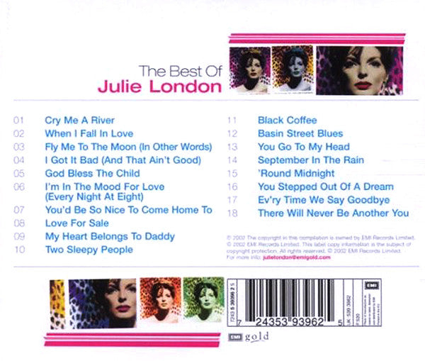 Julie London : The Best Of Julie London (CD, Comp)
