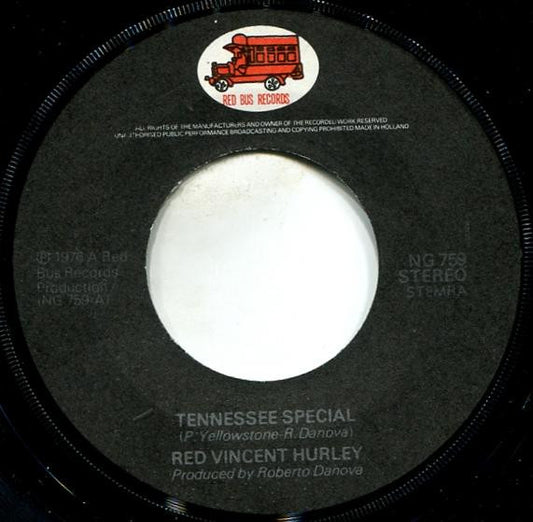Red Hurley : Tennessee Special (7", Single)