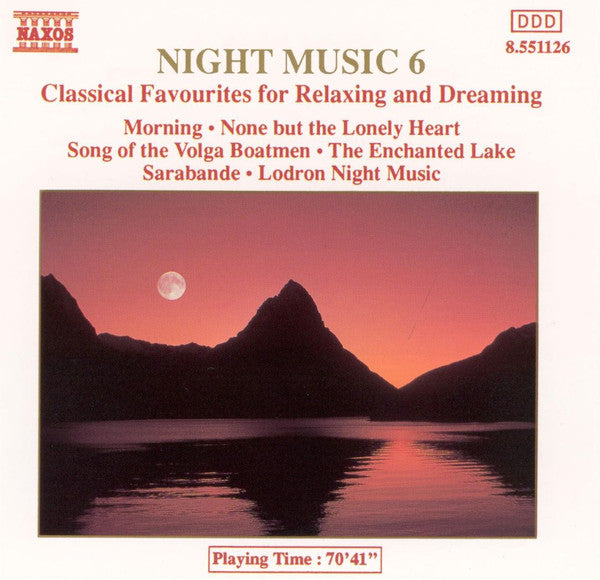 Various : Night Music 6 (Classical Favourites For Relaxing And Dreaming) (CD, Comp)