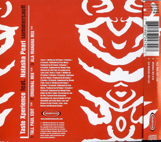 Tastexperience Feat. Natasha Pearl : Summersault (CD, Single)