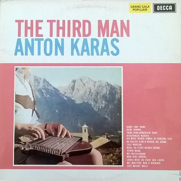 Anton Karas : The Third Man (LP, Comp, Mono)