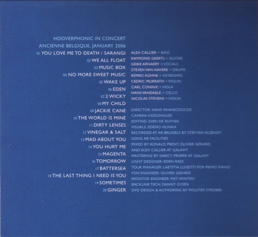 Hooverphonic : Singles 96-06 (CD, Comp + DVD-V, Comp, PAL)