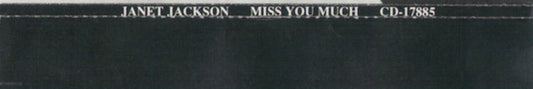 Janet Jackson : Miss You Much (CD, Single, Promo)