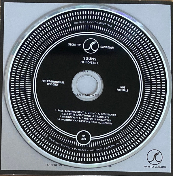 Suuns : Hold/Still (CD, Album, Promo)