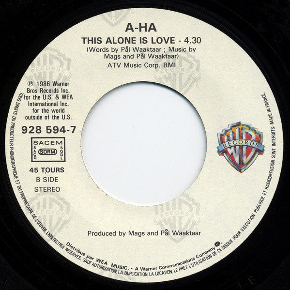 a-ha : I've Been Losing You (7", Single)