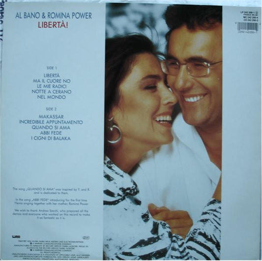 Al Bano & Romina Power : Libertà! (LP, Album)