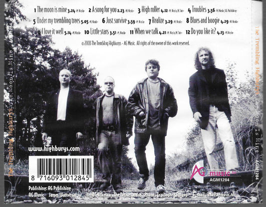 The Trembling Highburys : The Moon Is Mine (CD, Album)