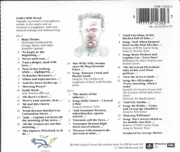 Dylan Thomas : Under Milk Wood (A Play For Voices By Dylan Thomas) (2xCD, Album)