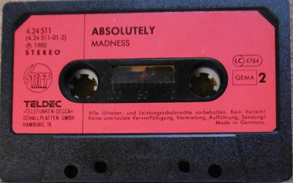 Madness : Absolutely (Cass, Album)