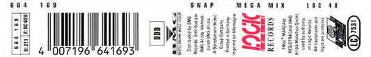 Snap! : Mega Mix (CD, Maxi)