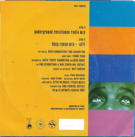 The Reese Project : The Colour Of Love (7", Single)