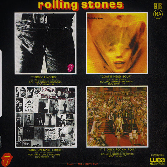 The Rolling Stones : Ain't Too Proud To Beg (7", Mou)