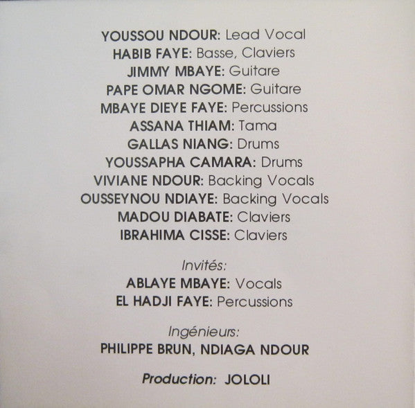 Youssou N'Dour & Le Super Etoile* : Le Grand Bal Vol. 1 & 2 (CD, Album)