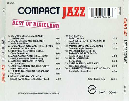 Various : Best Of Dixieland (CD, Album, Comp)