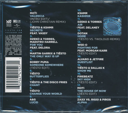 DJ Tiësto : Club Life Vol 4 New York City (CD, Comp, Mixed)
