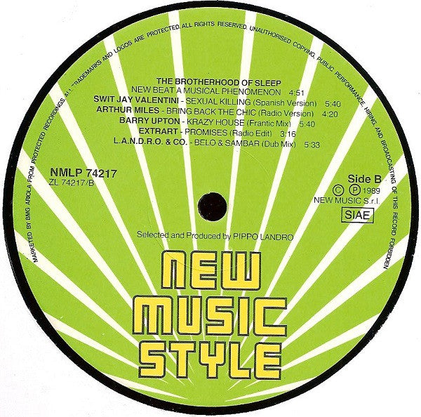 Various : New Music Style (LP, Comp)
