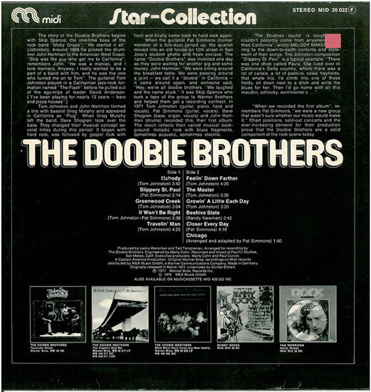 The Doobie Brothers : Star Collection (LP, Album, RE)