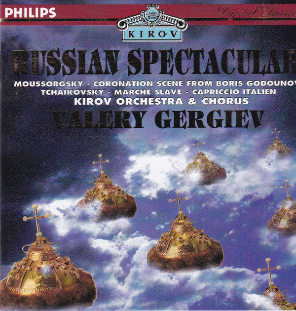 Pyotr Ilyich Tchaikovsky / Modest Mussorgsky / Valery Gergiev, Kirov Orchestra And Kirov Chorus : Russian Spectacular (2xCD, Album)