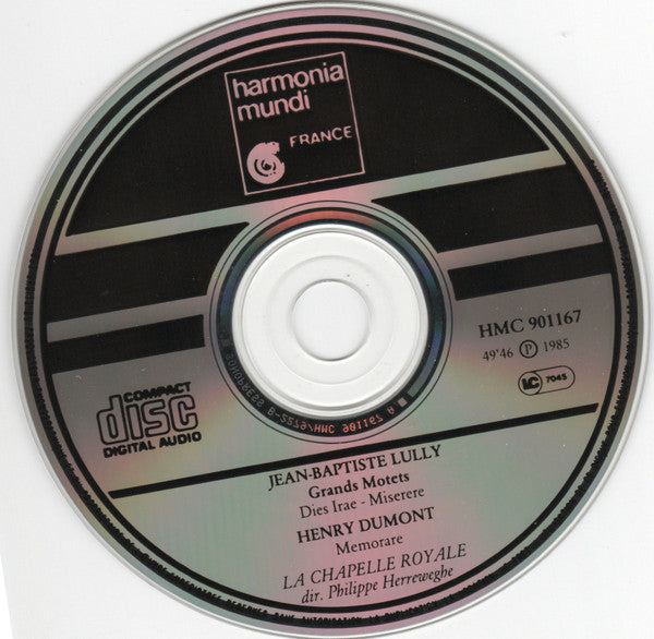 Jean-Baptiste Lully, Philippe Herreweghe : Grands Motets (CD)