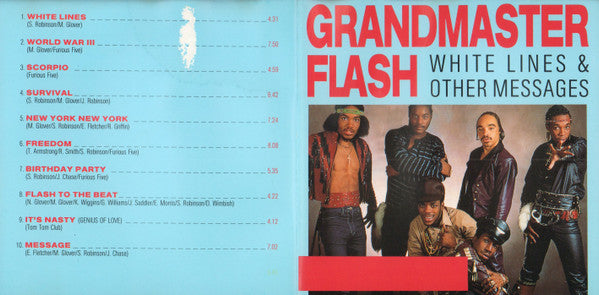 Grandmaster Flash : White Lines & Other Messages (CD, Comp, RE)
