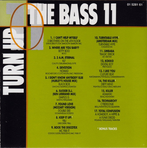 Various : Turn Up The Bass Volume 11 (CD, Comp)