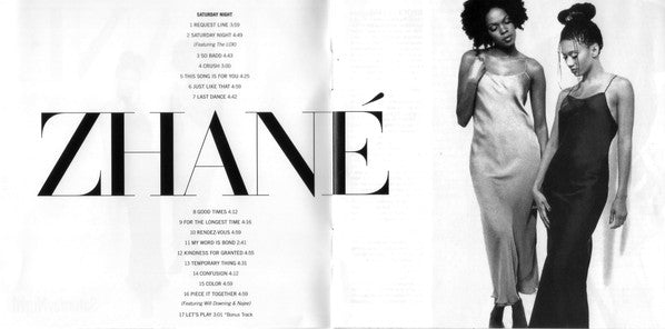 Zhané : Saturday Night (CD, Album)