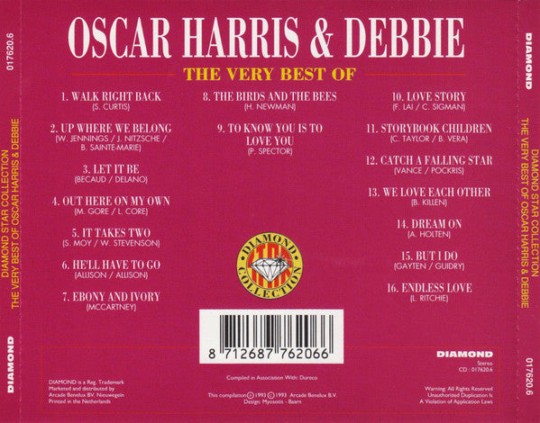 Oscar Harris & Debbie (6) : The Very Best Of Oscar Harris & Debbie (CD, Comp)