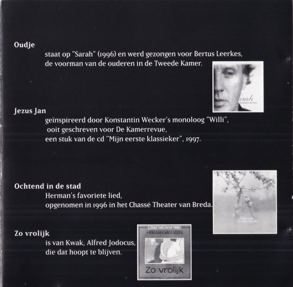 Herman van Veen : 'De Voetbalsupporter' - Het Sterkste Van Herman Van Veen (CD, Comp)