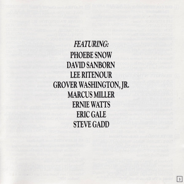 Dave Grusin : Collection (CD, Comp)