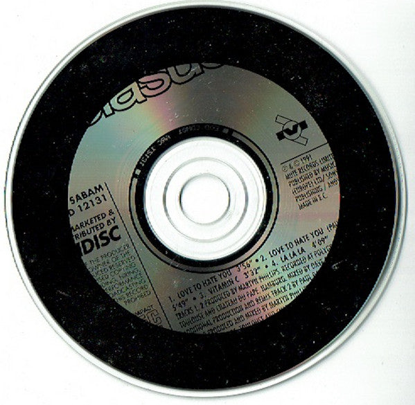 Erasure : Love To Hate You (CD, Maxi)