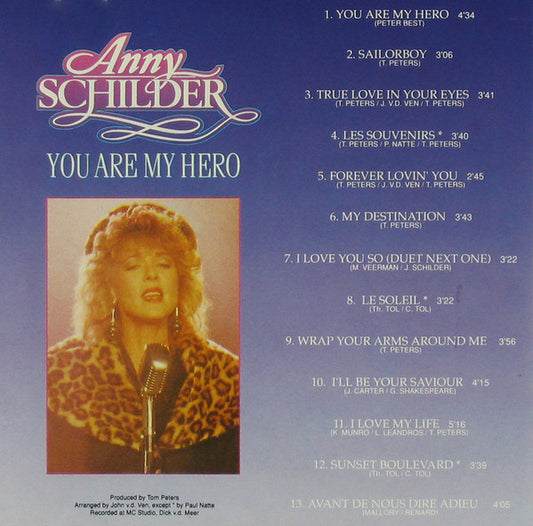 Anny Schilder : You Are My Hero (CD, Album)