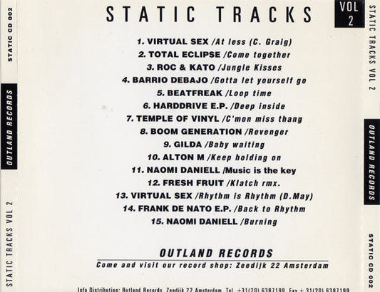 Various : Static Tracks Vol 2 (CD, Comp, Mixed)