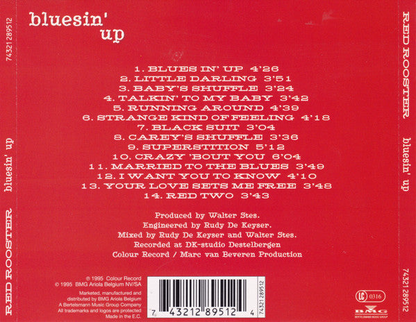 Red Rooster (5) : Bluesin' Up (CD, Album)