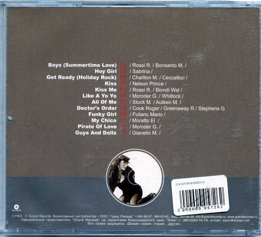 Sabrina : Discomania (CD, Comp)