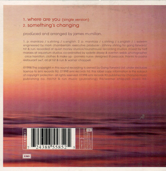 Imaani : Where Are You (CD, Single, Car)