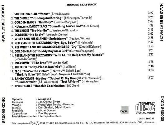 Various : Haagse Beat Nach Live (CD, Album)