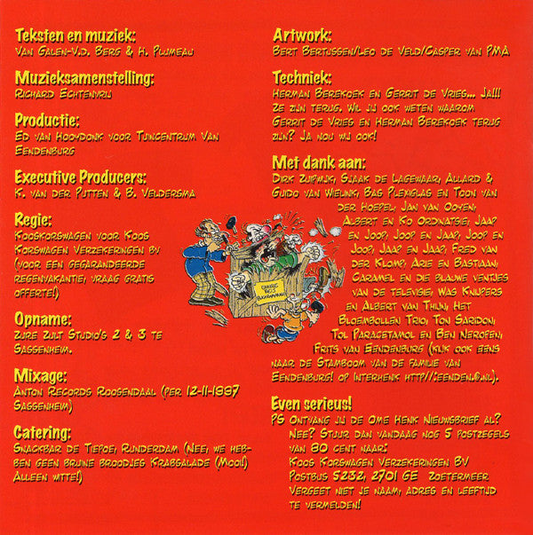 Ome Henk : Laat Zich Niet Kisten! (CD, Album)