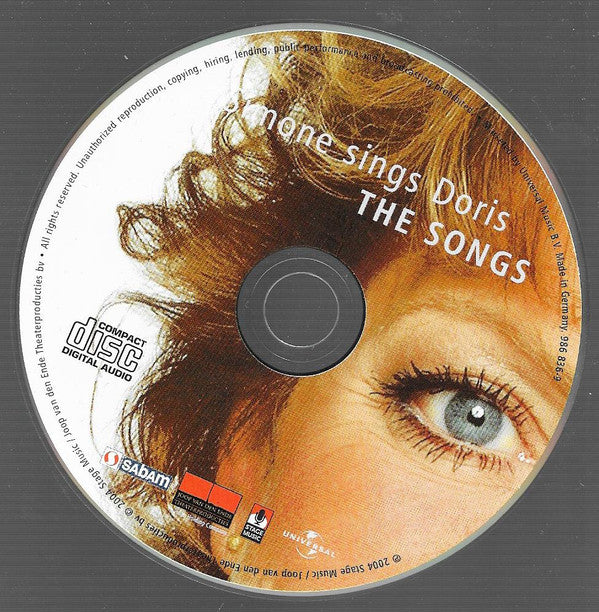 Simone Kleinsma : Simone Kleinsma Sings Doris (CD + DVD-V)