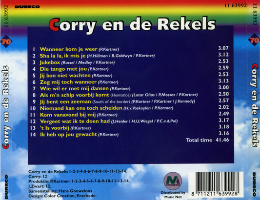 Corry En De Rekels : Corry En De Rekels (CD, Comp)