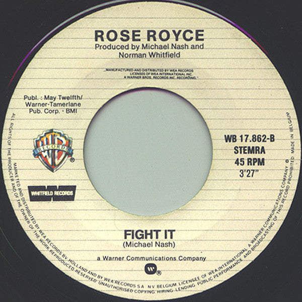 Rose Royce : R.R. Express (7", Single)