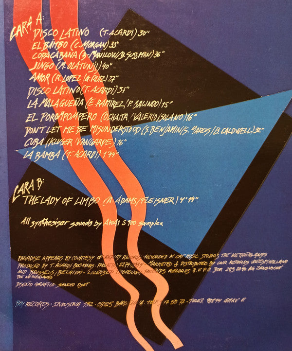 Paradise : Disco Latino (12", Maxi)