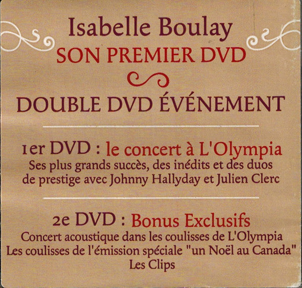 Isabelle Boulay : Du Temps Pour Toi (2xDVD-V, PAL)